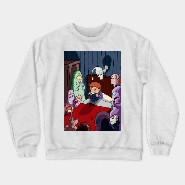 Horror Tales Crewneck Sweatshirt by TheEruen